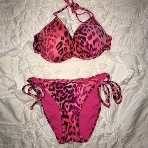 Pink cheetah Victoria Secret PINK bikini
